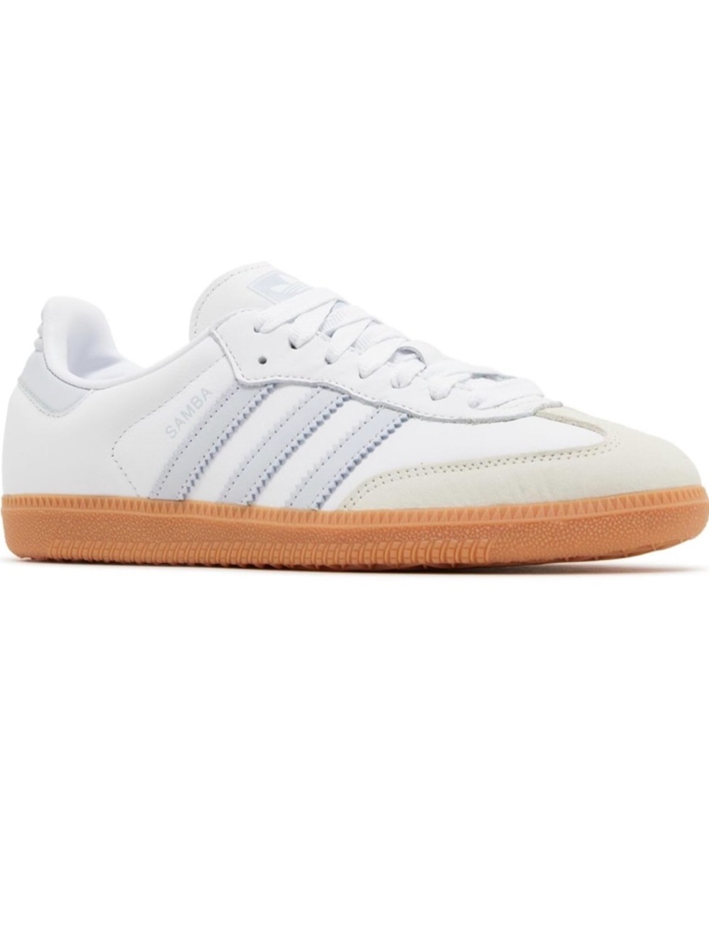 WOMEN'S ADIDAS ORIGINALS SAMBA OG "CLOUD WHITE HALO BLUE"